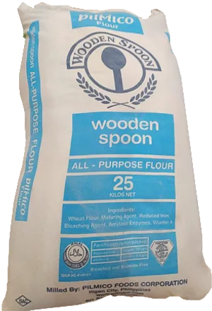 Pilmico Wooden Spoon All Purpose Flour Bag25kg PNG