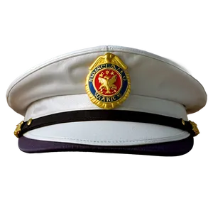 Pilot Hat With Badge Png 06212024 PNG image