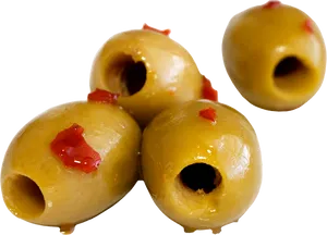 Pimento Stuffed Green Olives PNG image