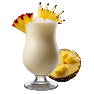 Pina Colada Alcohol-free Version PNG 06132024