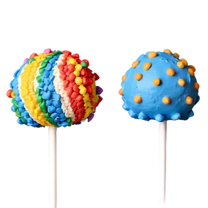 Piñata Cake Pop PNG Qqt