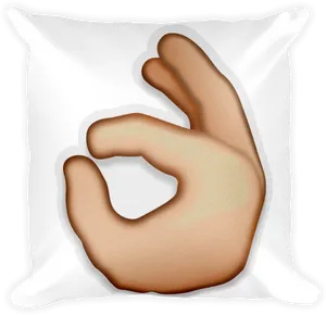 Pinching Hand Gesture Emoji PNG image