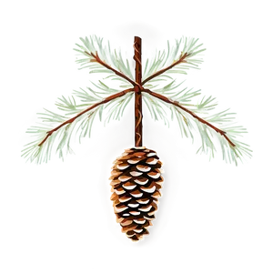 Pine Cone Bundle PNG Ivt30 PNG