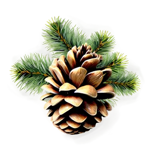 Pine Cone Collection PNG Oje19 PNG