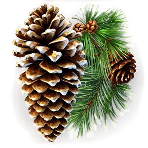 Pine Cone Decoration Png 06132024 PNG image