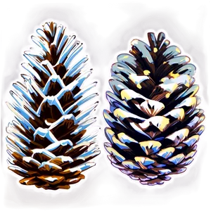 Pine Cone Illustration Png 20 PNG image