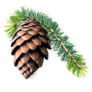 Pine Cone Silhouette PNG Ijs PNG