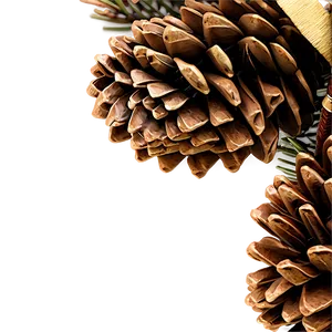 Pine Cone Wreath PNG Bmh59 PNG