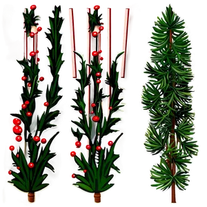 Pine Garland Clipart Png Fpe1 PNG image