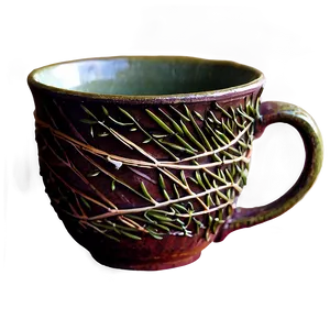Pine Needle Tea Cup PNG 06132024 PNG