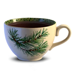 Pine Needle Tea Cup PNG Yof78 PNG