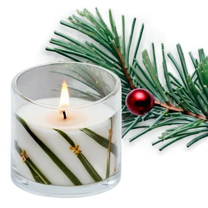 Pine Scented Candle PNG Qiq69