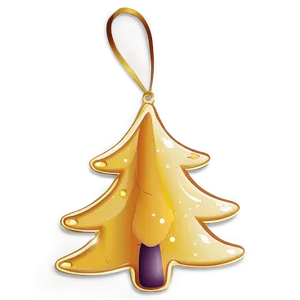 Pine Tree Christmas Ornament PNG Ovo PNG