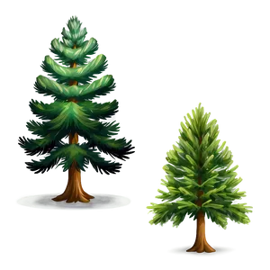 Pine Trees Clipart PNG 05252024 PNG