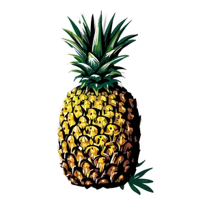 Pineapple Drawing PNG Paa79