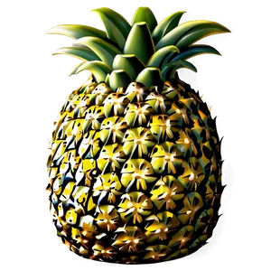 Pineapple Emoji Png 05032024 PNG image
