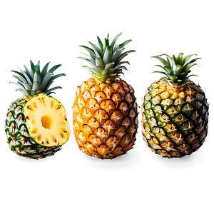 Pineapple Fresh Cut PNG Jah