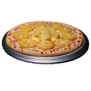 Pineapple Pizza Gourmet Experiment Png 06282024 PNG image