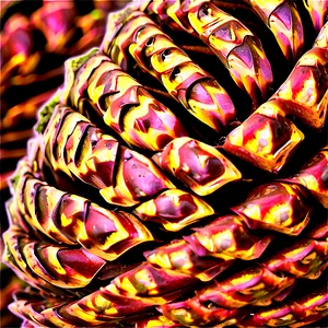 Pinecone Close-up Texture PNG 06132024 PNG