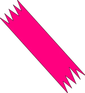Pink Adhesive Tape Illustration PNG