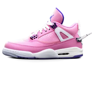 Pink Air Jordan Sneakers PNG 06122024 PNG