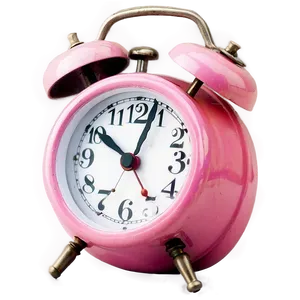 Pink Alarm Clock PNG Yle PNG