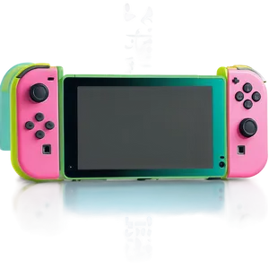 Pink And Green Joy-con Switch PNG 05242024 PNG
