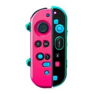 Pink And Green Joy-con Switch PNG Tjn96 PNG