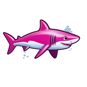 Pink Baby Shark For Wall Art PNG 74