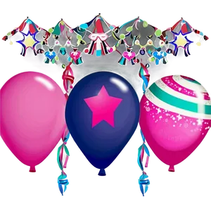 Pink Balloons A