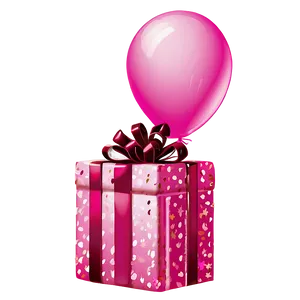 Pink Balloons And Gifts PNG 67 PNG