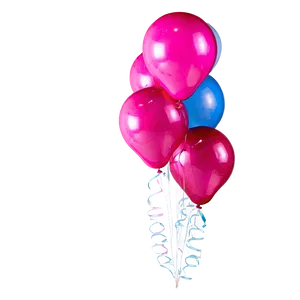 Pink Balloons Birthday Surprise PNG Imc47 PNG