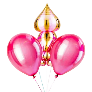 Pink Balloons Celebration Kit Png Gld50 PNG image