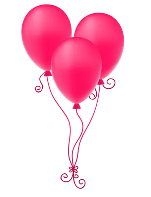 Pink Balloons Celebration