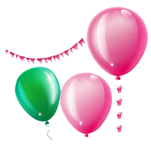 Pink Balloons Clipart Collection PNG Kqq PNG