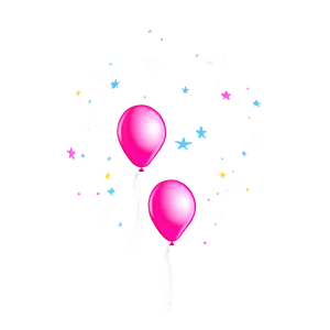 Pink Balloons In Sky PNG Gto85 PNG