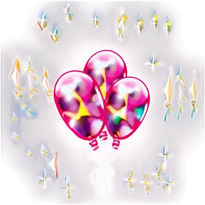 Pink Balloons PNG Qru96