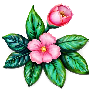 Pink Blooms PNG 56