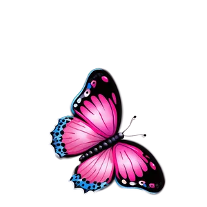 Pink Butterfly Clipart PNG 21
