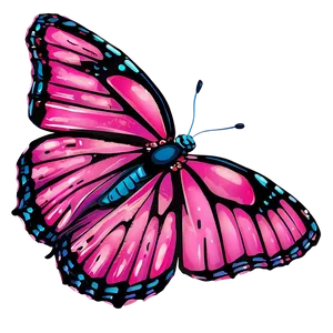 Pink Butterfly Environment PNG 25 PNG