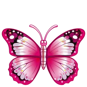 Pink Butterfly For Kids PNG Ula