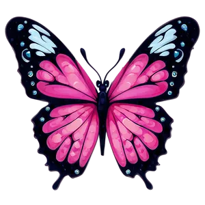 Pink Butterfly For Tattoo Design PNG 10 PNG