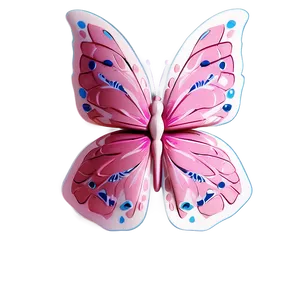 Pink Butterfly In Pure Form PNG 88 PNG