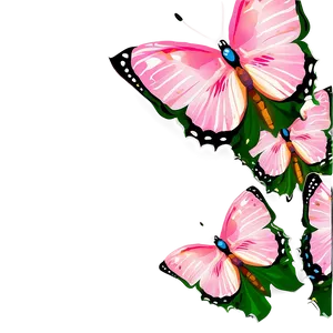 Pink Butterfly Natural Beauty PNG Dmp78 PNG