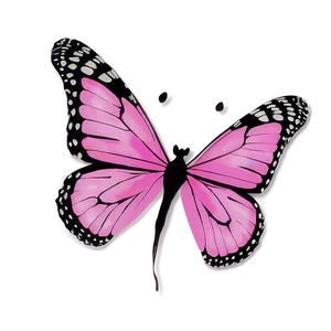 Pink Butterfly Pure Beauty PNG Eah2 PNG