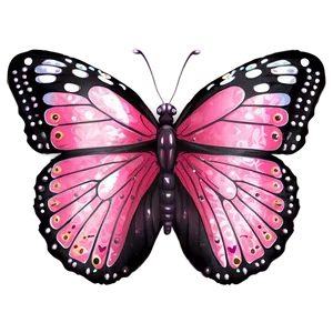 Pink Butterfly True Image PNG Yrw PNG