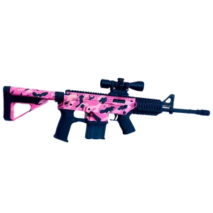 Pink Camo Tactical Design PNG Bnc21