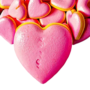 Pink Candy Hearts Png Tcq22 PNG image