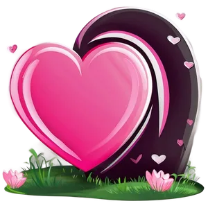 Pink Cartoon Heart Png Ivq1 PNG image