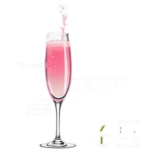 Pink Champagne Beach Sunset Toast PNG Vxg PNG